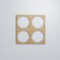 Ekena Millwork Medium Wembley Decorative Fretwork Wood Wall Panels, Birch, 15 3/8"W x 15 3/8"H x 3/8"T WALW16X16X0375WEMBI - alternate 3